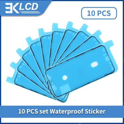 10pcs Waterproof Adhesive Sticker For iPhone 6 6S 7 8 Plus X XR XS Max 11 12 Pro Max LCD Display Frame Bezel Seal Tape 3M Glue