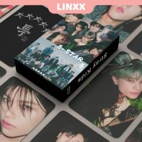 ✸✻♗ Linxx โปสการ์ดอัลบั้มรูป Kpop Stray Kids 5-STAR สําหรับเด็ก 55 ชิ้น