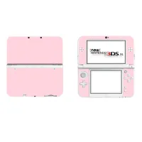 Pure Pink Color Full Cover Decal Skin Sticker for NEW 3DS XL Skins Stickers for NEW 3DS LL Vinyl Protector Skin Sticker