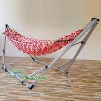 Modern Hammock เปลนอนแบบเปลญวน หรือเปลพับได้ ขนาดพิเศษ รุ่นจัมโบ้ ผ้าเปลสีแดง (Hammock)