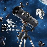 Celestron 130EQ แอสโตรสเตอร์มืออาชีพ130มม. F/5กล้องโทรทรรศน์ดาราศาสตร์สะท้อนแสงแบบนิวตันพร้อมตัวยึดเส้นศูนย์สูตรแบบแมนนวล CG-3