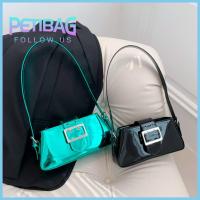 PETIBAG แฟชั่นสำหรับผู้หญิง หรูหราสุดหรู กระเป๋า Crossbody หนัง PU เงา ถุงใต้วงแขน กระเป๋าใส่เงิน กระเป๋าสะพายไหล่กระเป๋า กระเป๋าถือแบบถือ