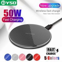 Wireless Charger for iPhone 14 13 12 pro max Samsung Xiaomi Huawei Mobile Phone 50W Fast Chargers Wireless Charging Pad Station