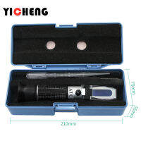 แบบพกพา Abbe Refractometer 0-3280น้ำตาลเมตร Refractive Instrument Optical Refraction อาหารและเครื่องดื่มน้ำตาลเครื่องตรวจจับ