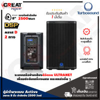 TURBOSOUND iQ8 ตู้ลำโพง Active ขนาด 8 นิ้ว 2 ทาง กำลังขับ 2500 วัตต์ มีแอมป์ในตัว คลาส D มี DSP สามารถควบคุมผ่าน คอมพิวเตอร์ได้  (รับประกันศูนย์ไทย 1 ปี)