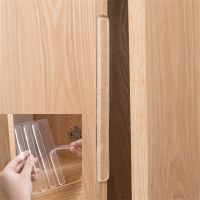 Handle Strip Silicone Non-marking Perforation-free Furniture Wall Door Protection Home Life Mute Buffer Anti-collision Strip