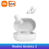 2021 Xiaomi R Edmi AirDots 3จริงไร้สายบลูทูธชุดหูฟังอย่างรวดเร็วชาร์จหูฟังสเตอริโอเบสบลูทูธ5.2แฝงต่ำ