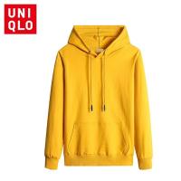 yii8yic เสื้อกันหนาวลําลอง Uniqlo ผ้าฝ้าย มีฮู้ด ทรงหลวม สวมใส่สบาย 2022