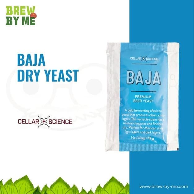 ยีสต์หมักเบียร์ Baja Dry Yeast CellarScience #homebrew #ทำเบียร์