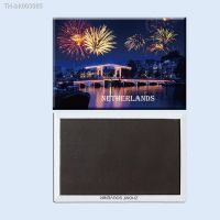 ♞۩ Netherlands The beautiful scenery of fireworks at night 22904 Travel fridge magnets gifts for friends