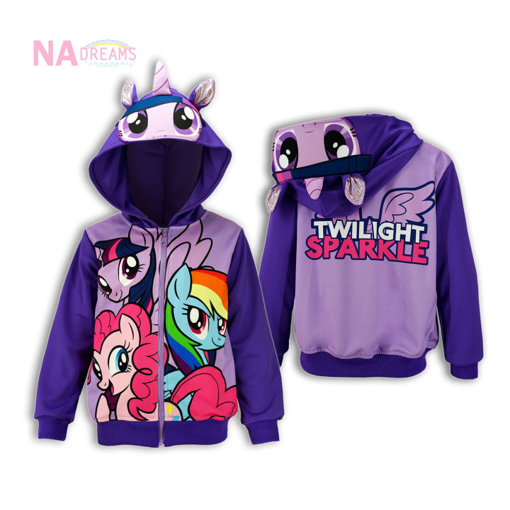 my-little-pony-เสื้อแจ็คเก็ต-เสื้อแขนยาวมีหมวก-jacket-ลายการ์ตูนโพนี่-my-little-pony-เสื้อกันหนาว