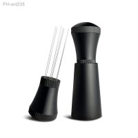 Coffee Cloth Powder Needle Coffee Stirrers Distributor with Stand Coffee Stirrers Espresso Coffee Tool for Barista