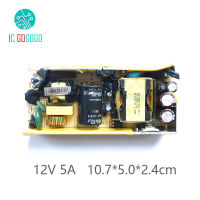 AC-DC 12V 5A Switching Power Supply โมดูล Circuit Board DC ตัวควบคุมแรงดันไฟฟ้าสำหรับ Monitor LCD 5000MA 110V 220V 5060HZ SMPS โหมด