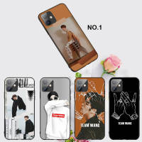 Casing หรับ iPhone 14 13 11 Pro Max 11 Mini 8+ 8 Plus 149H Jackson Wang Got7 Pattern Phone เคสโทรศัพท์ อ่อนนุ่ม TPU Shockproof Black ปก