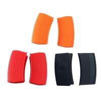 【jw】✼  E56C 2 Pcs Non-Slip Pot Holder Sleeve Resistant Insulated Grip Silicone Assist Hot Pan Handle