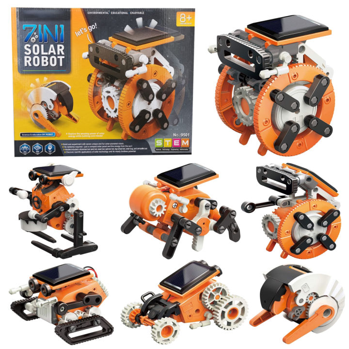 solar robot experiment kit