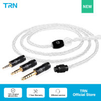 TRN TN 8 Core High-Purity Oxygen Copper + Silve Replaceable Aduio Plug Design HIFI Upgrade Cable Connector For TRN VX pro ZSX