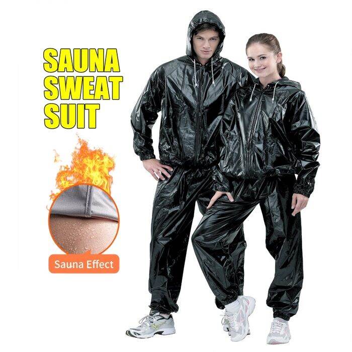 Heavy Duty Fitness Weight Loss Sweat Sauna Suit AntiRip Sauna Jacket
