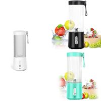 Portable Blender, Personal Size Blender for Smoothies and Shakes 16 Oz Juice Mixer USB Rechargeable Blenders