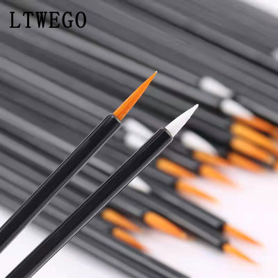 HOT 5/50Pcs Disposable Eyeliner Make Up Brush Eye Shadow Eyeliner Wand Cosmetic Brush Eyelash Extension Women Beauty Makeup Tool Makeup Brushes Sets