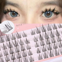 กันน้ำแบ่งต่อขนตา DIY ปริมาณธรรมชาติ F AUX Cils ขนตาบุคคล20D คลัสเตอร์ขนตาปลอมแต่งหน้าเครื่องมือ