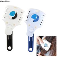 ❡ஐ Professional Adjustable Shaving Comb Manual Bangs Thinner Double-Sided Blade Hair Comb Hair Styling Trimmer Cutter Razor Comb