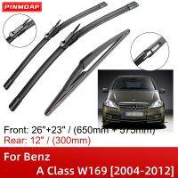 สำหรับ Benz A Class W169 2004-2012 26 "23" 12 "ด้านหน้าด้านหลังใบปัดน้ำฝนแปรงเครื่องตัดอุปกรณ์เสริม2007 2008 2009 2010 2011 2012