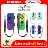 【DT】hot！ JoyPad Joycons Cons Joystick Controller Bluetooth 6 Axis Wake up Funct