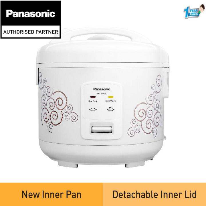 PANASONIC SRJN105 RICE COOKER 1L RICE/PORRIDGE SRJN105SPSK Lazada