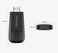 [COD] mirasscreen-dongle แชร์หน้าจอ anycast 1080P, , Wi-Fi, สำหรับพีซี, แท็บเล็ต, ทีวี