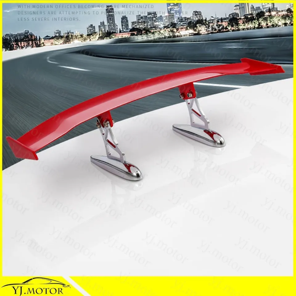 A Vogue） Universal Car Mini Tail Rear Spoiler Wing Small Model GT