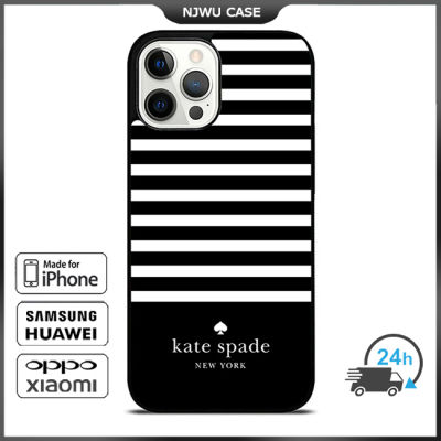 Kate Spade Phone Case for Apple iPhone 13 Pro Max / 12 Pro Max / 11 Pro Max / 8 7 6 Plus / Samsung Galaxy Note 10 / S21 Plus / S22 Ultra Protective Case Cover