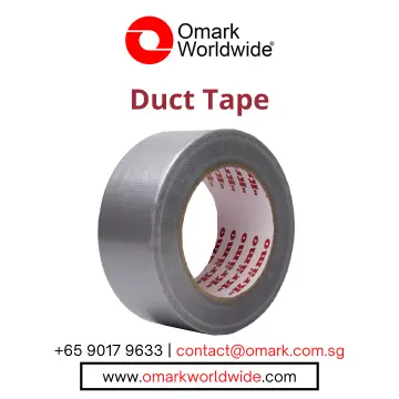 Black Duct Tape Industrial Grade Waterproof, Strong, Flexible, No Residue,  for Crafts & Home Improvemen