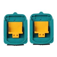 2Pcs USB Charger Adapter Converter for Makita ADP05 BL1815 BL1830 BL1840 Li-Ion Battery 14.4-18V Power Adapter