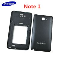 【☸2023 New☸】 baoyao สำหรับ Samsung Galaxy Note 1 N7000 I9220กรอบกลางปลอกหุ้มฝาครอบด้านหลังฝาครอบอะไหล่เปลี่ยนเคส