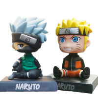 12ซม. อะนิเมะ Naruto เครื่องประดับรถ Kakashi Sasuke Itachi Action FIGURE PVC Collection อุปกรณ์เสริม Uzumaki Naruto ตัวเลขรุ่น to.ys