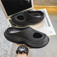 Summer Slippers Men Women Indoor Eva Cool Soft Bottom Sandals Trend Unisex Slides Light Weight Beach Shoes Slippers Home