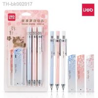 ✑○☑ DELI Mechanical Pencil Set With HB Lead Replacement Retractable Pencils Refill for Students Stationery