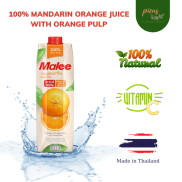 Nước ép cam Mandarin có tép cam Mandarin Orange Juice with Orange Pulp