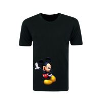Uni Round Neck Short Sleeve shirt 100 Cotton T-Shirts shirts A202005 Mickey