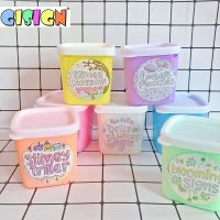 Big Fluffy Foam Glue Charms Polymer Clay Set Air Plasticine Additives Lizun