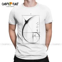 [HOT YUHIIIXWQQW 568] Fibonacci ลำดับอัตราส่วนทองผู้ชายเสื้อยืดคณิตศาสตร์ทางเทคนิค Geek วินเทจเสื้อยืดคอกลมเสื้อยืดเสื้อผ้าขนาดบวก