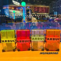 Starbuck กระเป๋าเก็บของใบเล็กหลากสี,กระเป๋าเป้เดินทางออกนอกบ้านได้สำหรับทุกเพศกระเป๋าใส่เอกสารแก้วสตาร์บัคแก้ว Starbuck Sakura