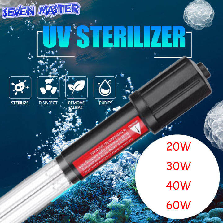 Seven Master Aquarium Uv Sterilizer Submersible Lights Lamp Water