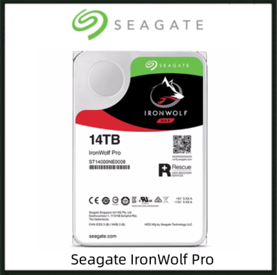 Seagate IronWolf Pro 14TB ST14000NE0008 HDD data recovery with 256MB 7200rpm 24-hour operation PC NAS for RV sensor