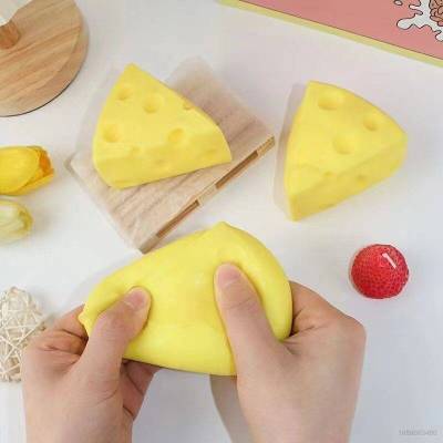 Simulated cheese Pressure-relief toys Venting toys Relaxing toys