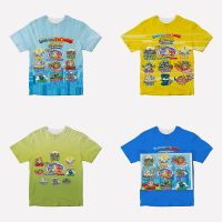 Superthings 9 Guardians of Kazoom T Shirts Cartoon Children Cool Tshirts Summer Toddler Tee Hip Hop Boys Girls T-shirts Camiseta