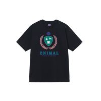 Enimal University Premium Oversized T-shirt - Black