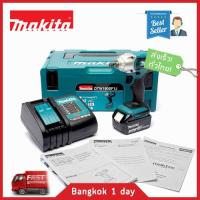 MAKITA DTW190SF1J บล๊อกไร้สาย 18V พร้อมแบตเตอรี่ Li-ion 18V 3.0Ah รุ่น (BL1830B) แบตก้อนดำ ใช้กับเครื่องมือไร้สาย มากีต้า 18V ได้ 300รุ่น และที่ชาร์จแบตเตอรี่ รุ่น (DC18SD) อุปกรณ์พร้อมกล่อง ของแท้! ส่งฟรี! มีประกัน!