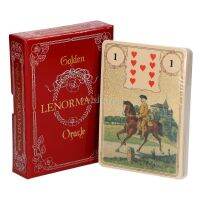 ไพ่เลอร์นอร์มอง ชุด Golden lenormand oracle  พร้อมส่ง